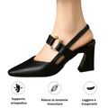 Scarpe Pump Da Donna - Décolleté Eleganti Made In Italy - Foto 8