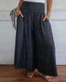 Sylvia™ – Pantalone a gamba larga a vita alta ultra confortevole